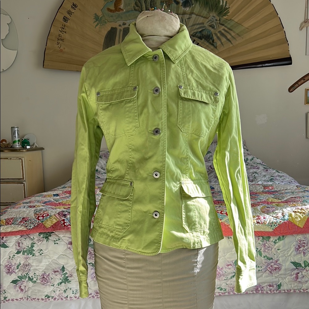 Women's Lime Green Jacket